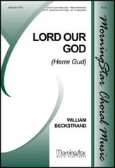 Lord Our God SATB choral sheet music cover
